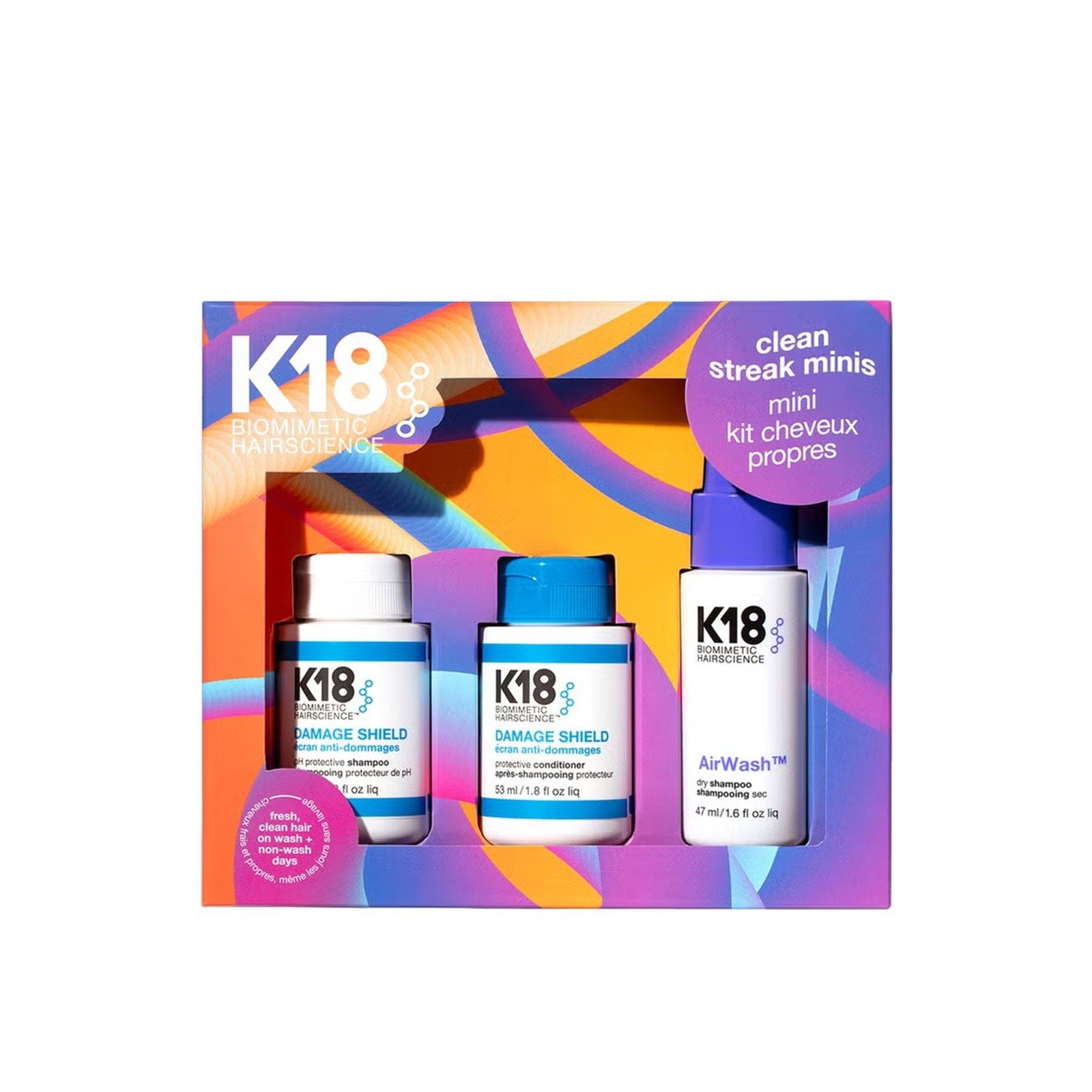 K18 Clean Streak Minis Gift Set
