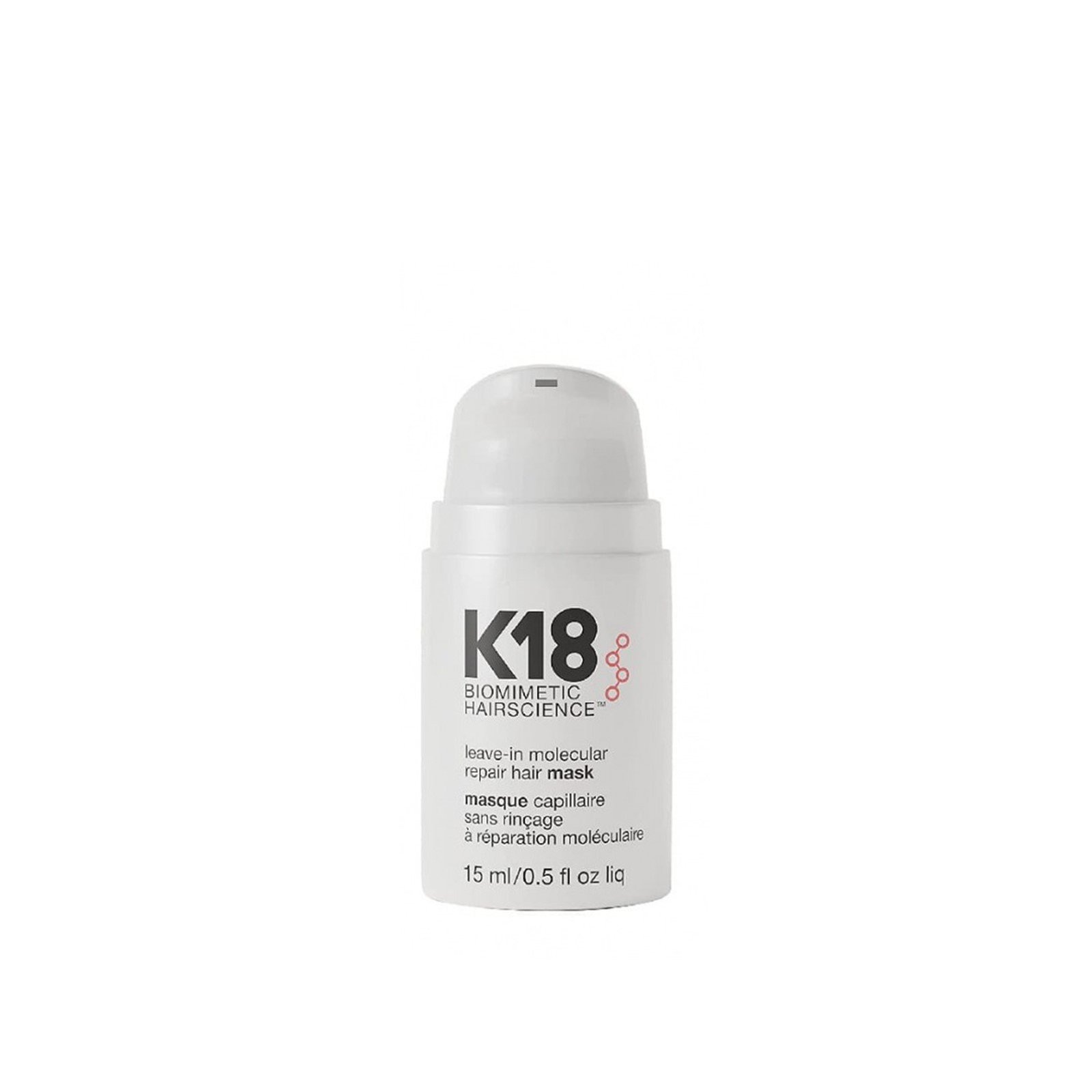 K18 Professional Leave-In Molecular Repair Hair Mask 15ml