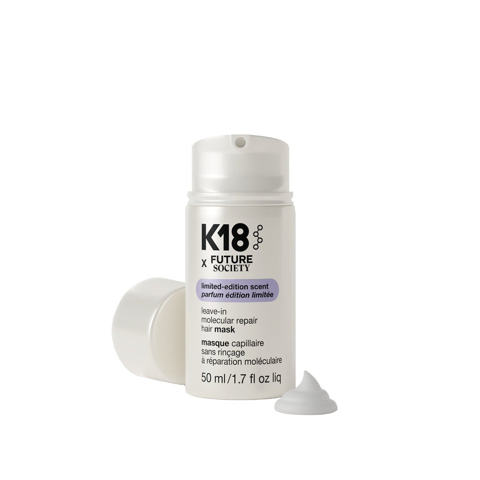 K18 x Future Society Leave-In Molecular Repair Hair Mask 50ml