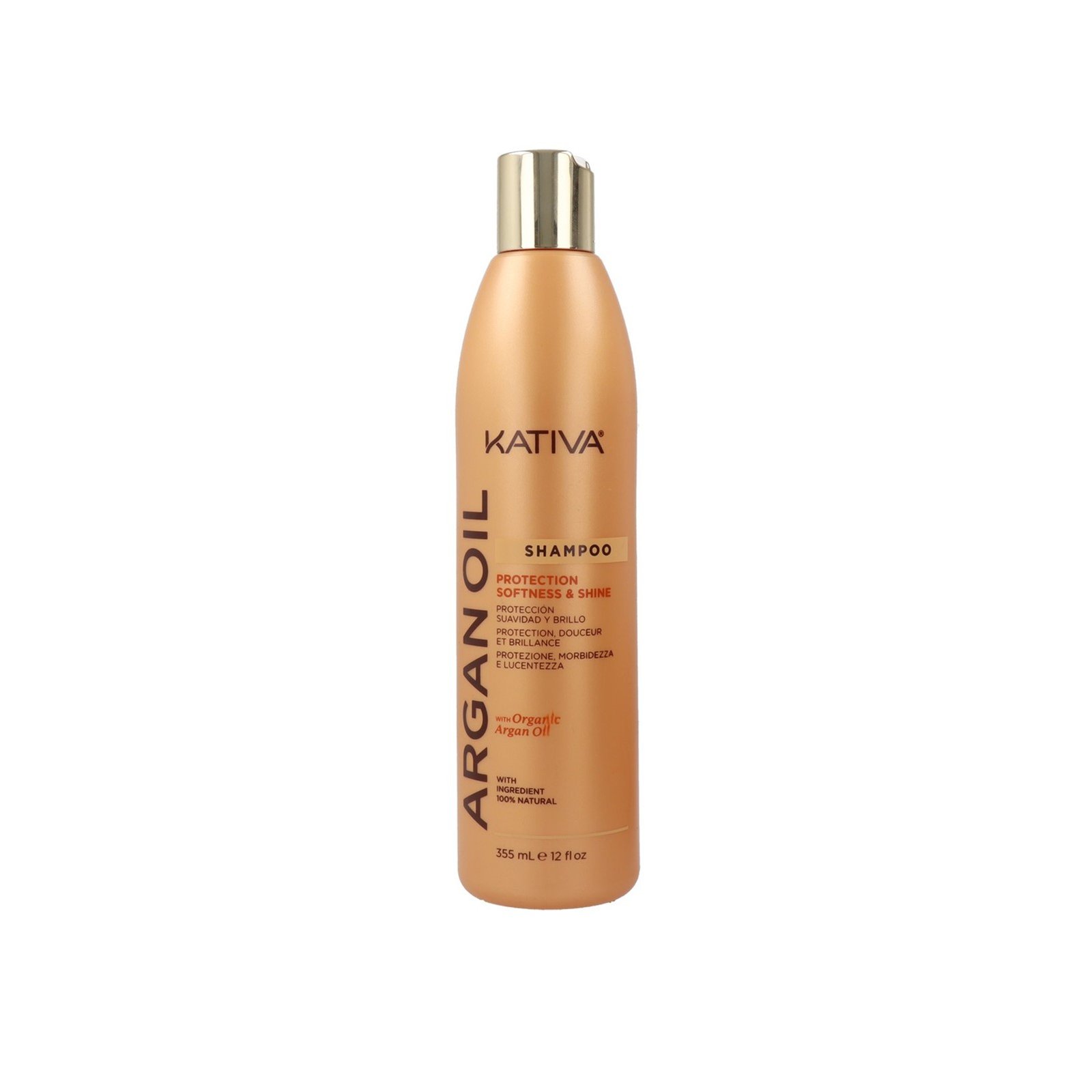 Kativa Argan Oil Protection Softness & Shine Shampoo 355ml (12 fl oz)