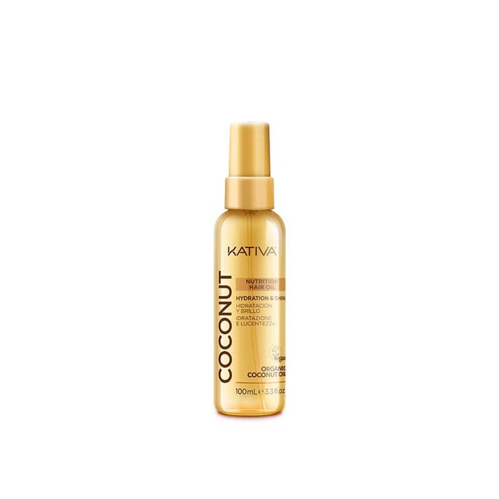 Kativa Coconut Nutrition Hair Oil 100ml