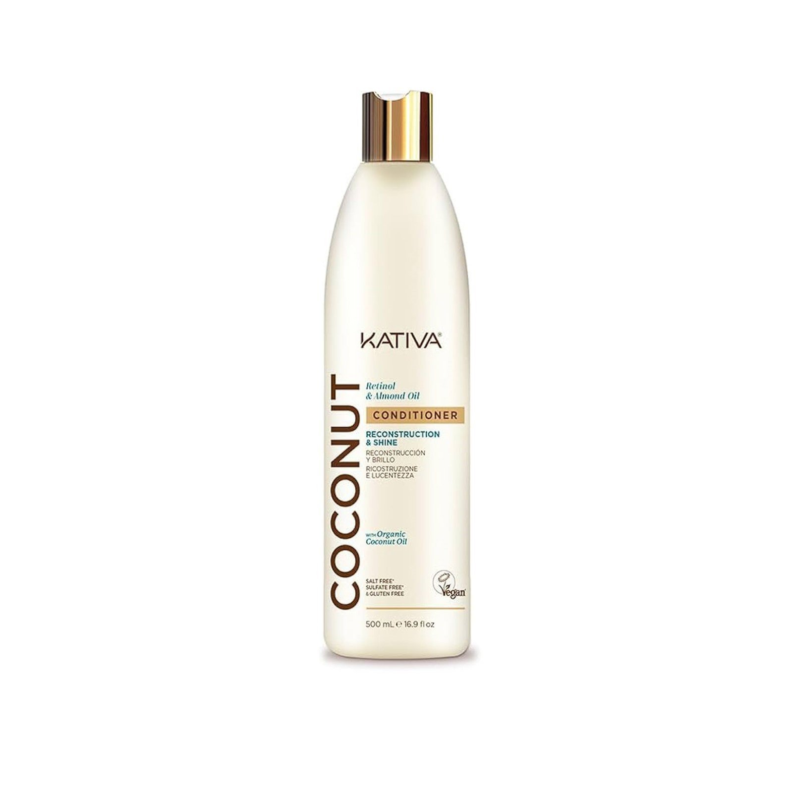Kativa Coconut Reconstruction & Shine Conditioner 500ml