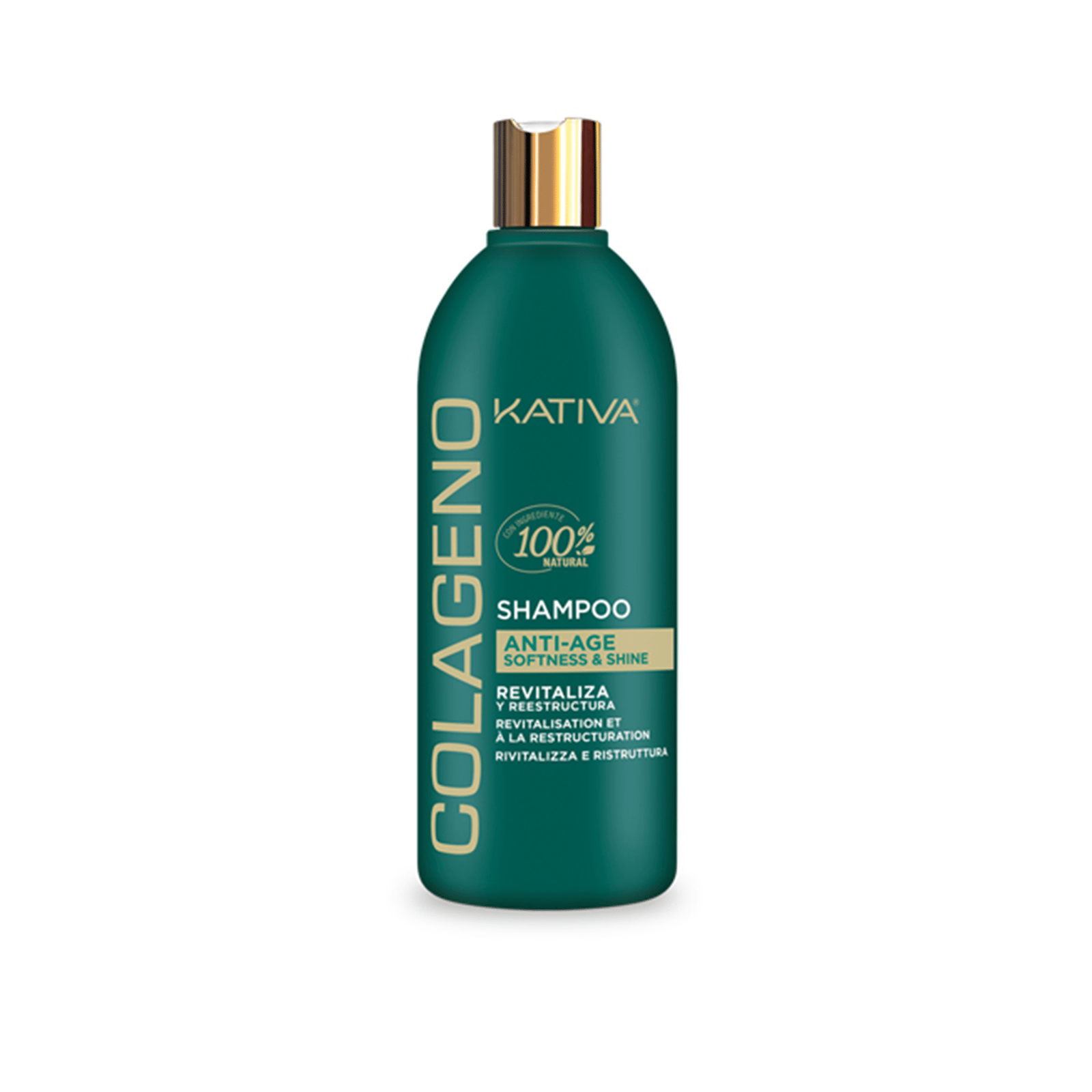 Kativa Collagen Anti-Age Softness & Shine Shampoo 500ml (16.9 fl oz)