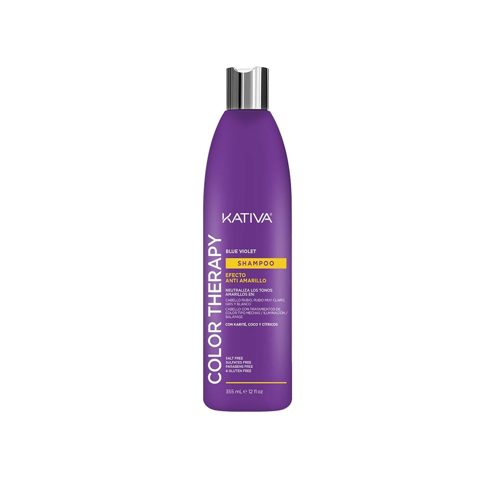 Kativa Color Therapy Blue Violet Shampoo 355ml