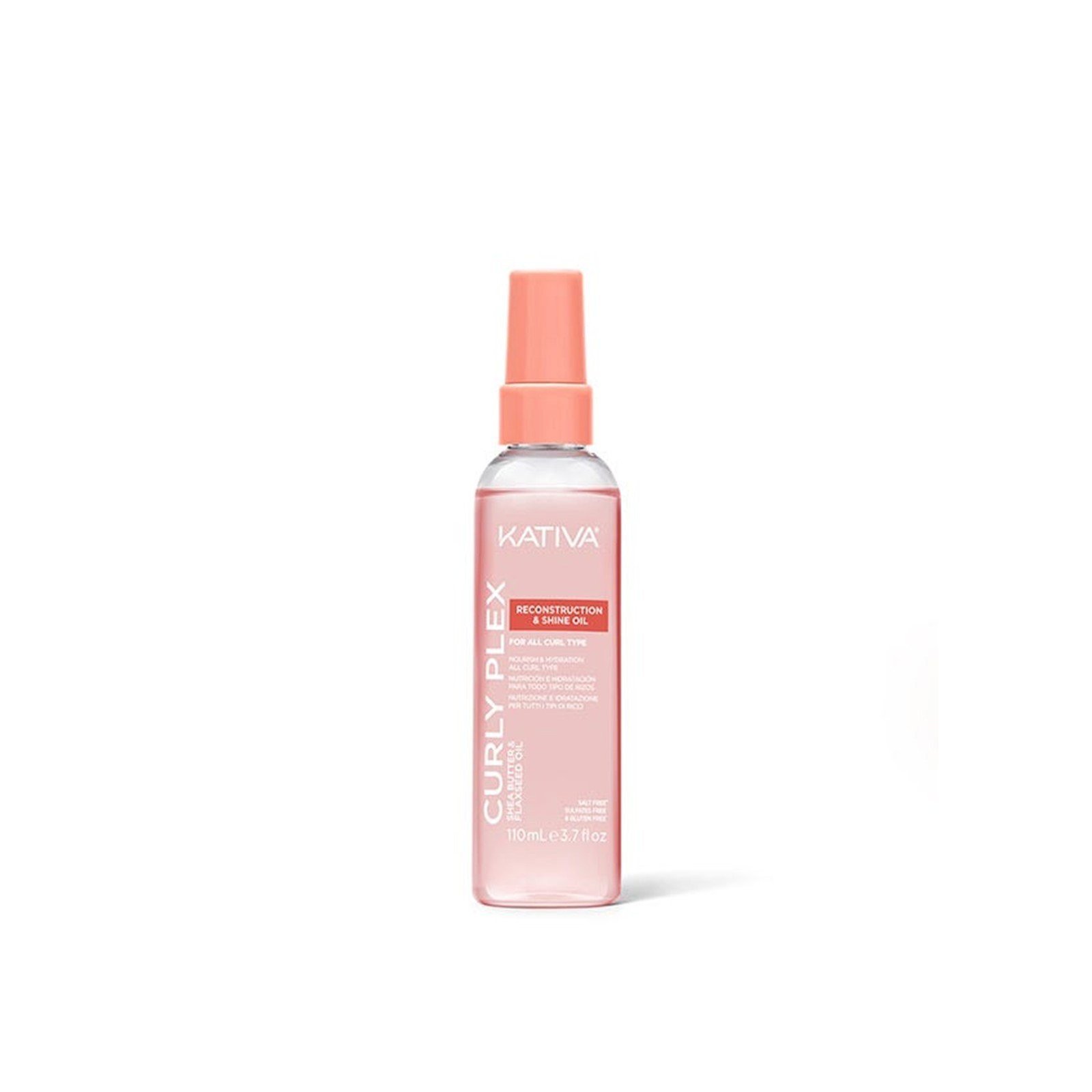 Kativa Curly Plex Reconstruction & Shine Oil 110ml
