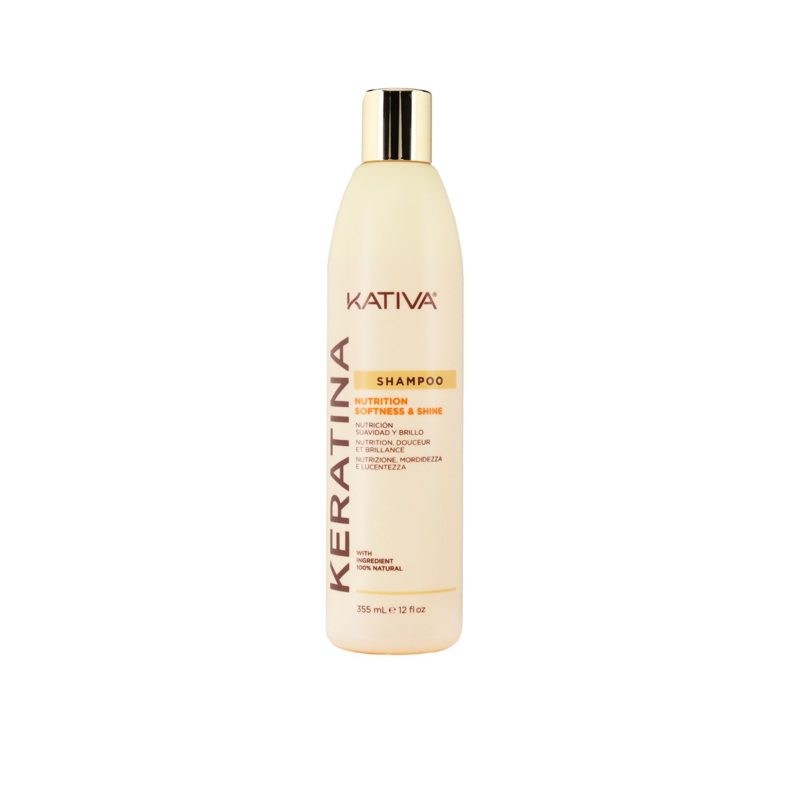 Kativa Keratin Nutrition Softness & Shine Shampoo 355ml