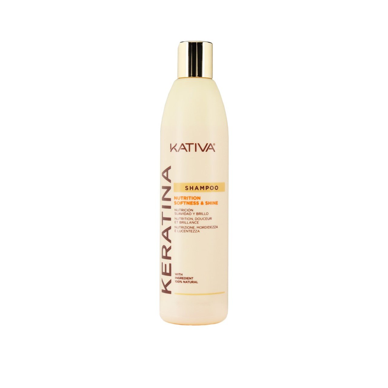 Kativa Keratin Nutrition Softness & Shine Shampoo 550ml (18.5 fl oz)