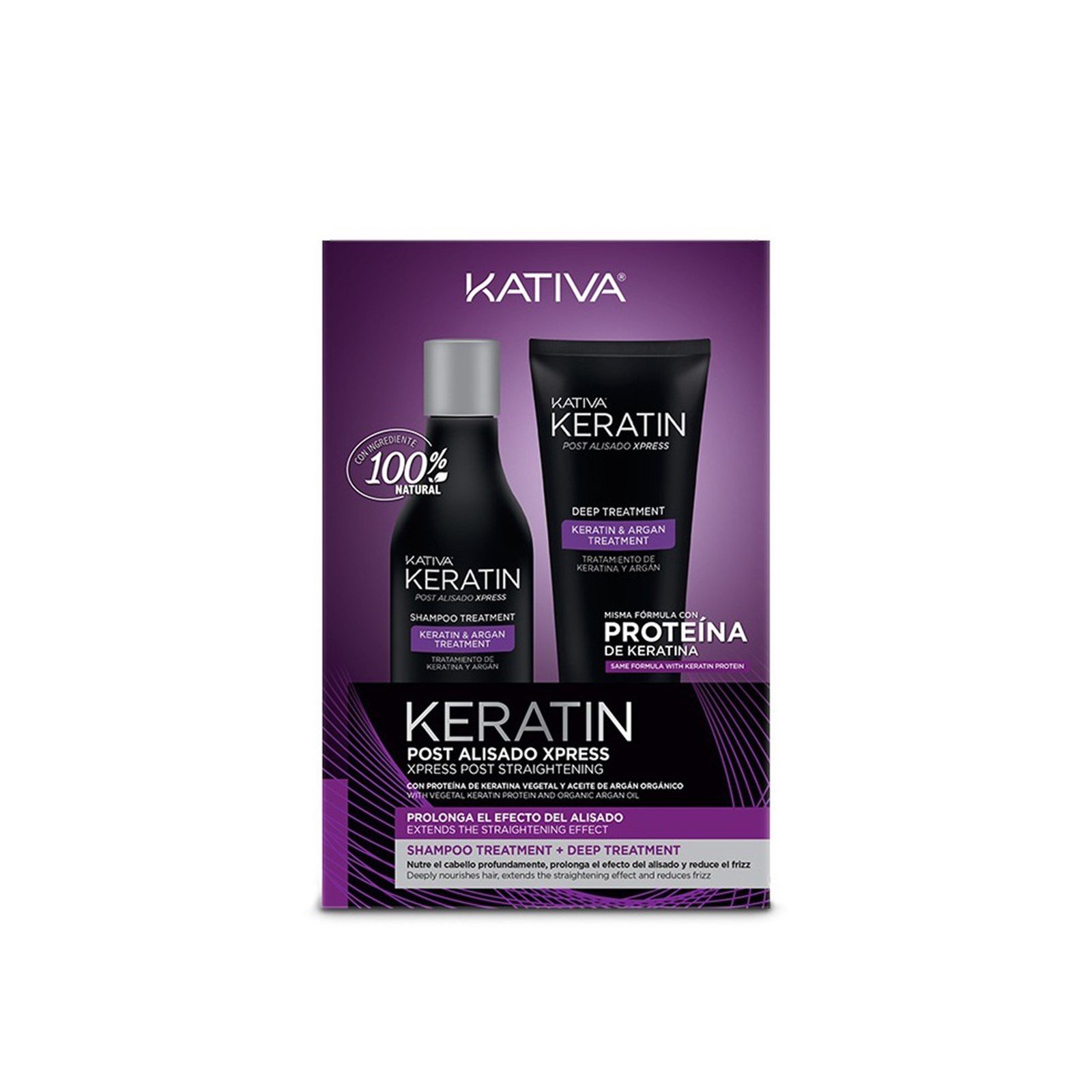 Kativa Keratin Xpress Post Straightening Kit