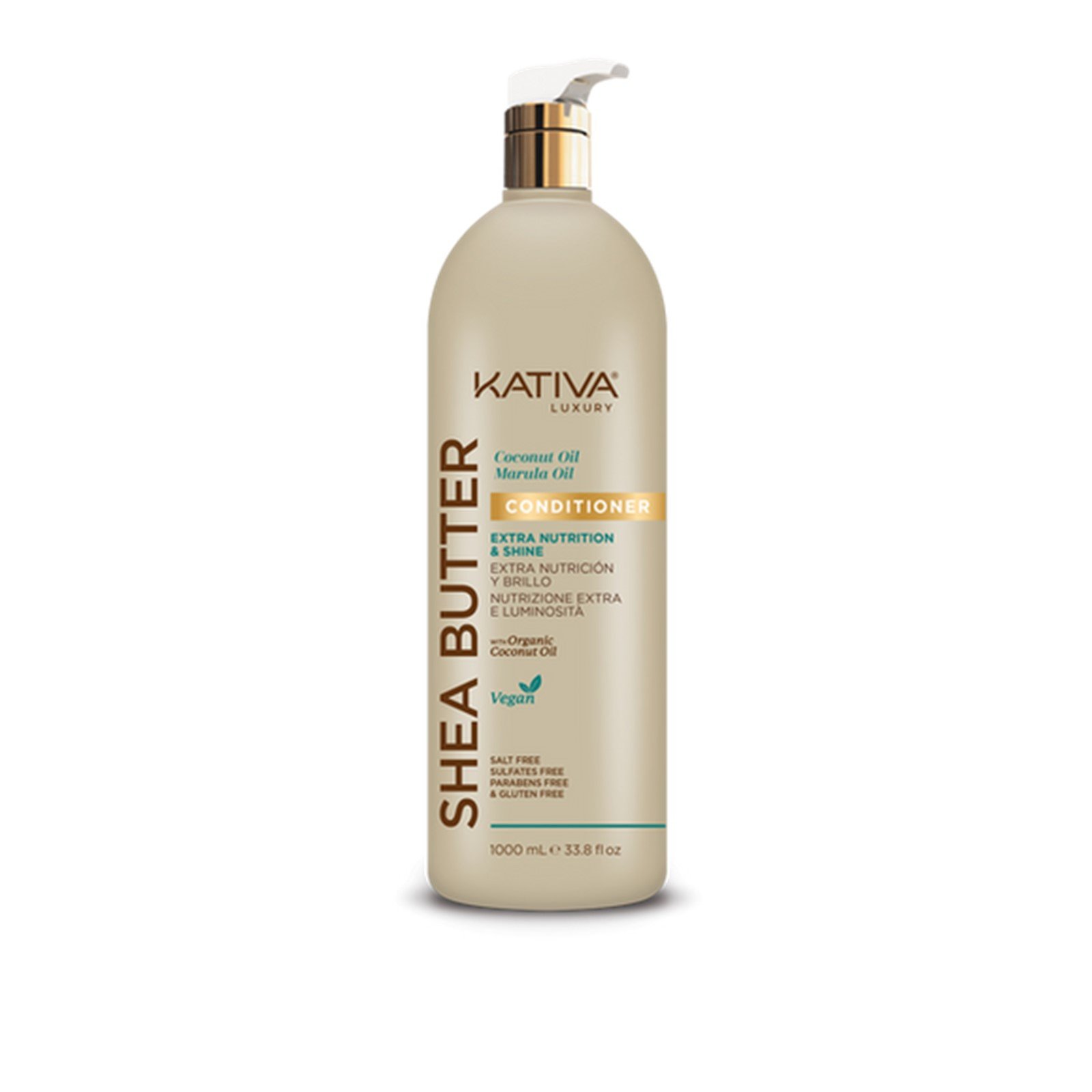 Kativa Luxury Shea Butter Extra Nutrition & Shine Conditioner 1L