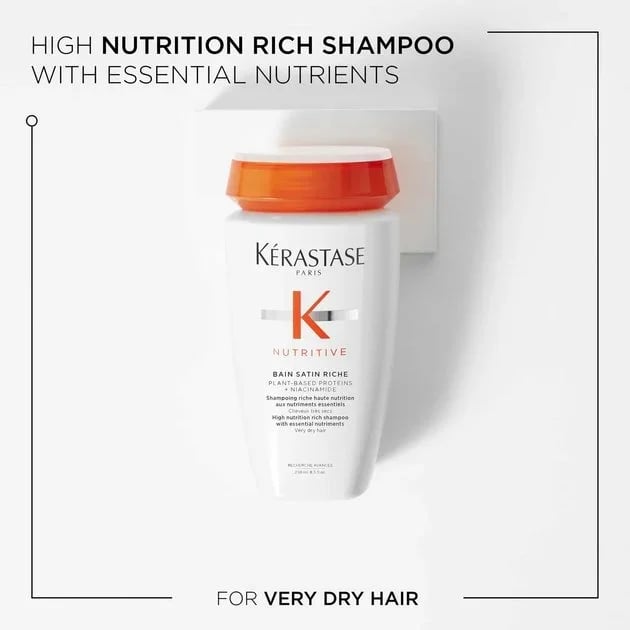Kérastase Nutritive Bain Satin Riche Shampoo 250ml