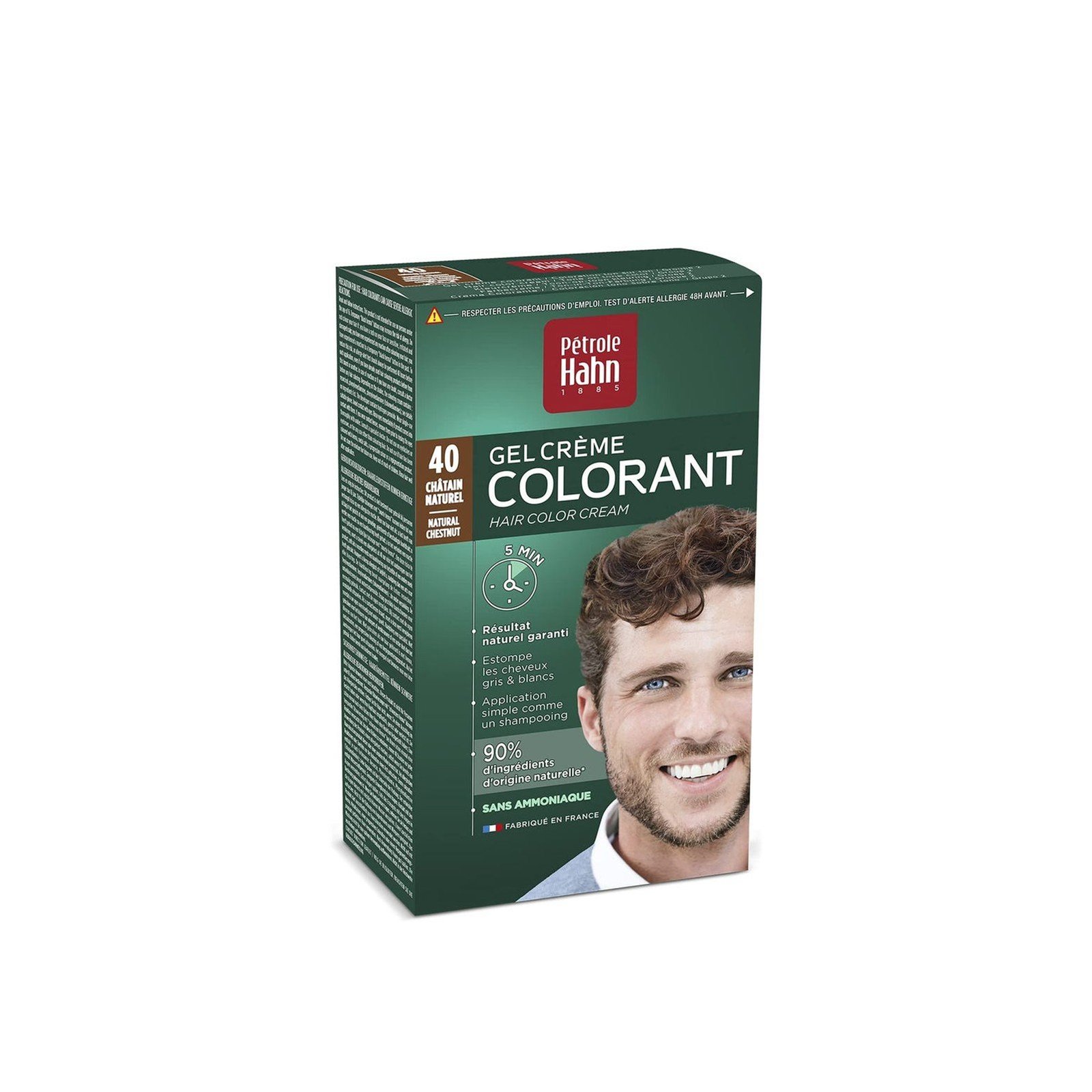 Kerzo Men's Coloring Cream Gel Natural Chestnut قطر