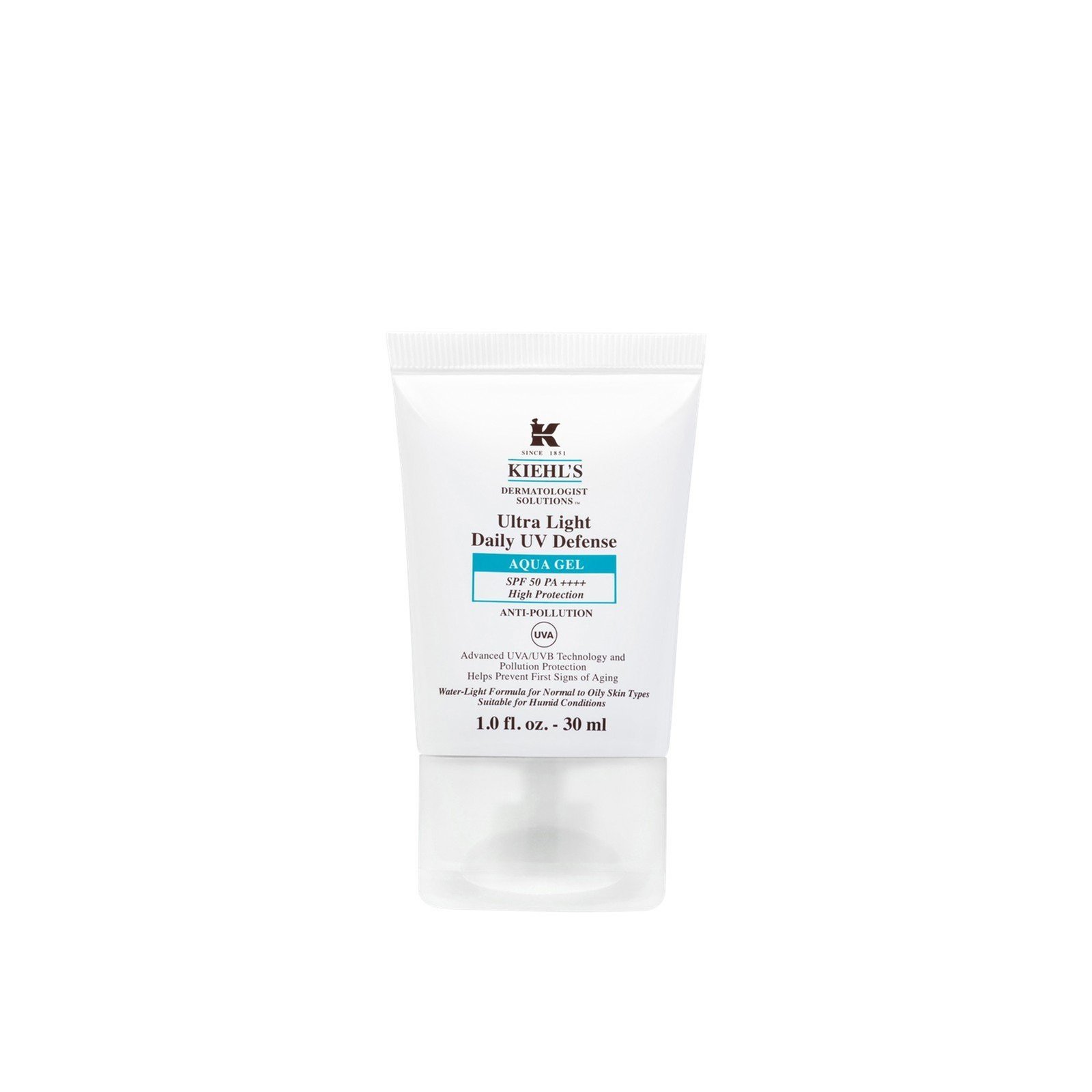 Kiehl's Ulta Light Daily UV Defense Aqua Gel SPF50+