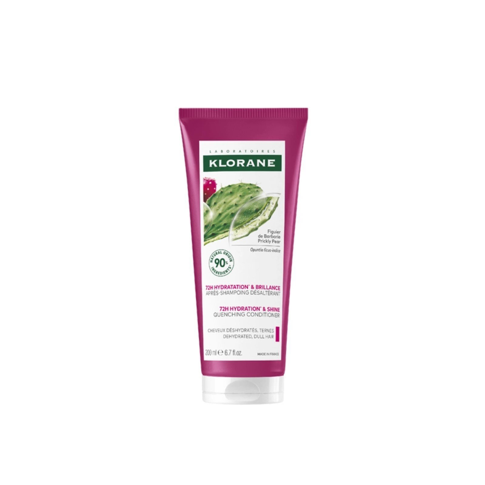 Klorane 72h Hydration & Shine Quenching Conditioner Prickly Pear 200ml