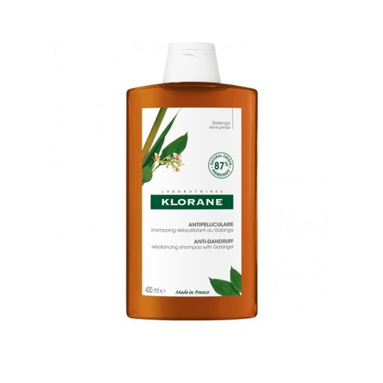 Klorane Anti-Dandruff Rebalancing Shampoo with Galangal 400ml