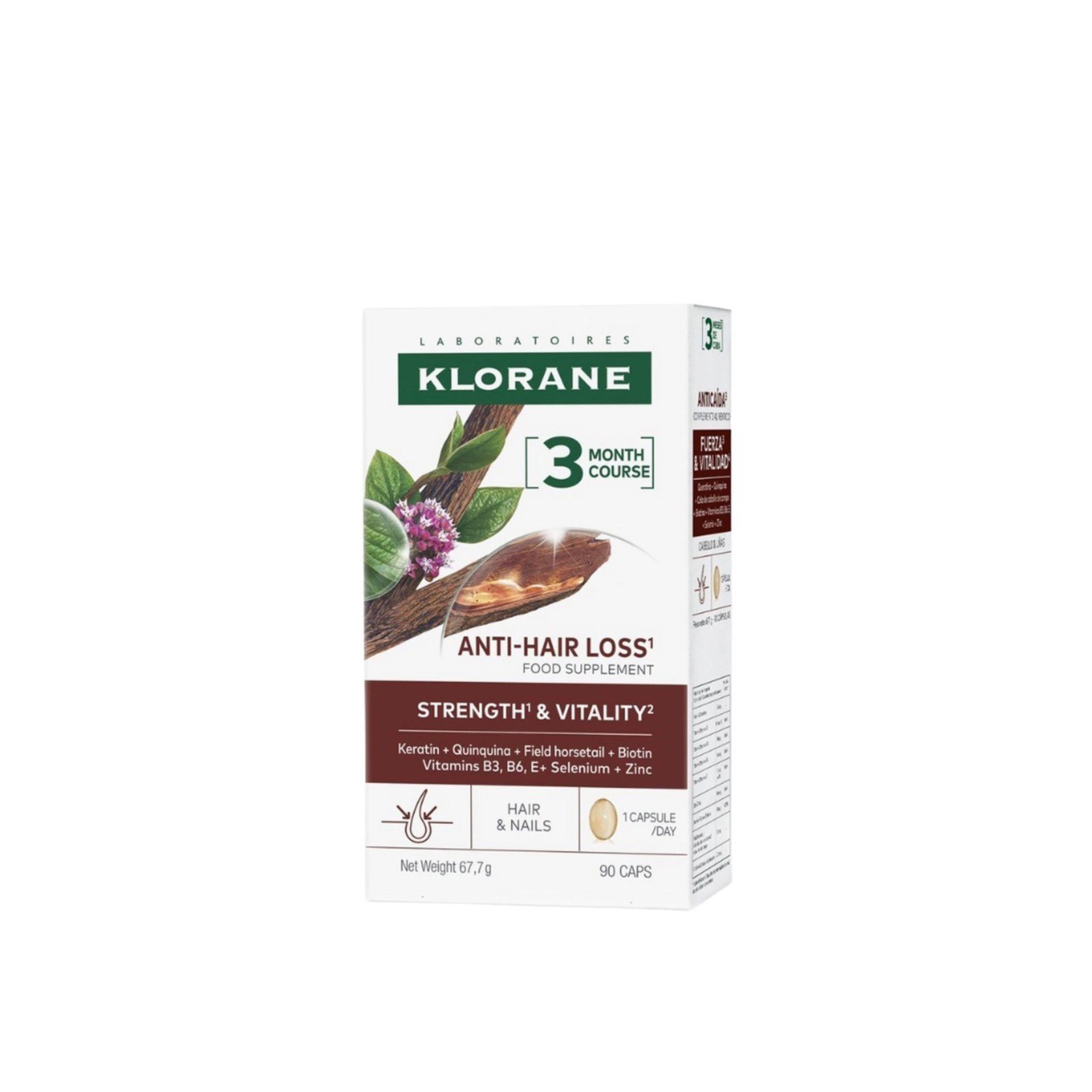 Klorane Anti-Hair Loss Capsules x90