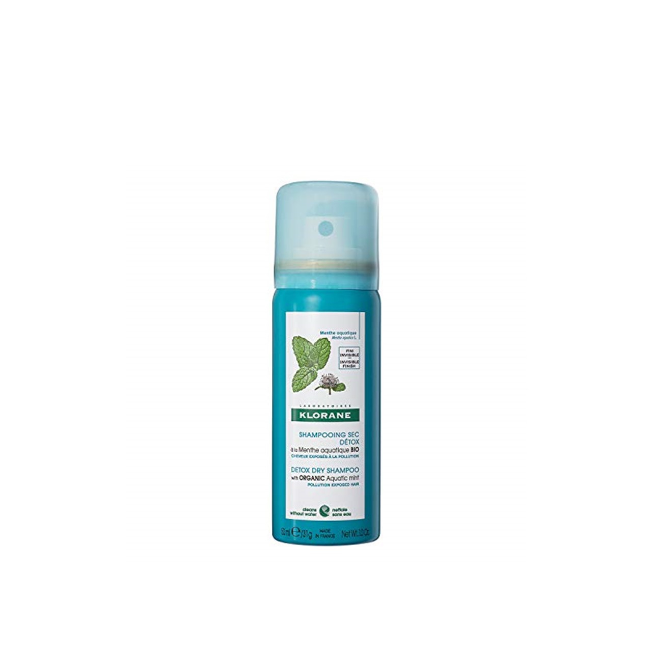 Klorane Anti-Pollution Detox Dry Shampoo with Aquatic Mint 50ml (1.69fl oz)