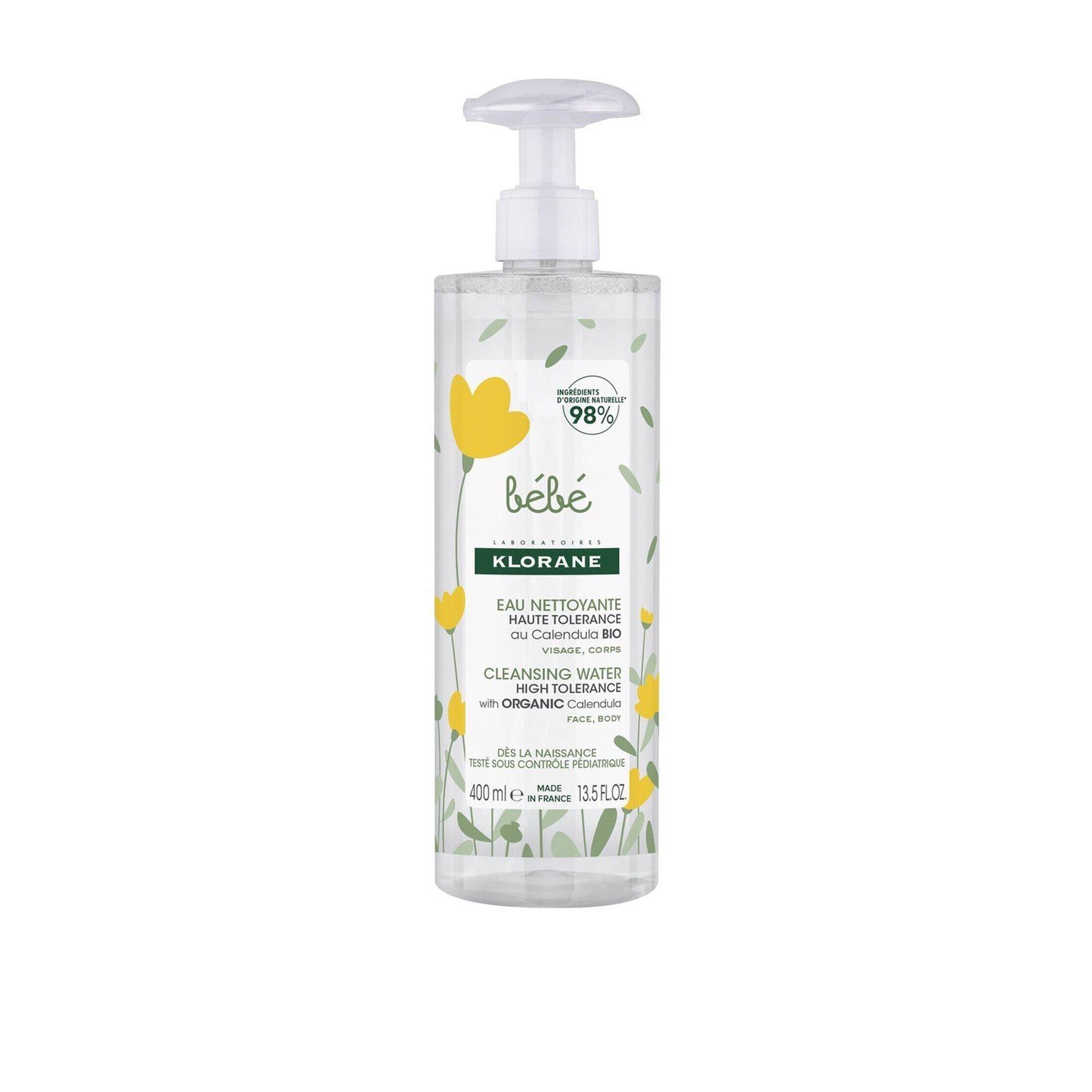 Klorane Baby Cleansing Water 400ml