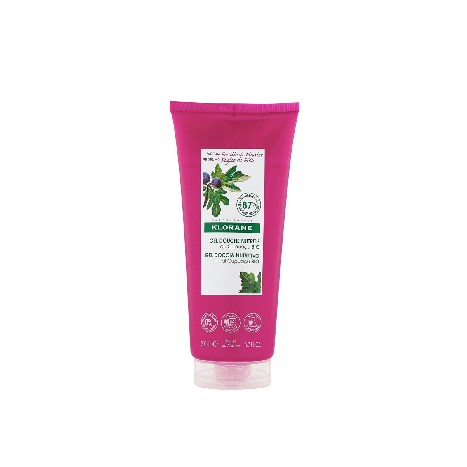 Klorane Body Fig Leaf Nourishing Shower Gel 200ml (6.76floz)