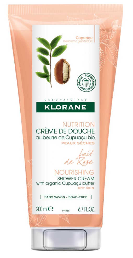 Klorane Body Rose Milk Nourishing Shower Cream 200ml