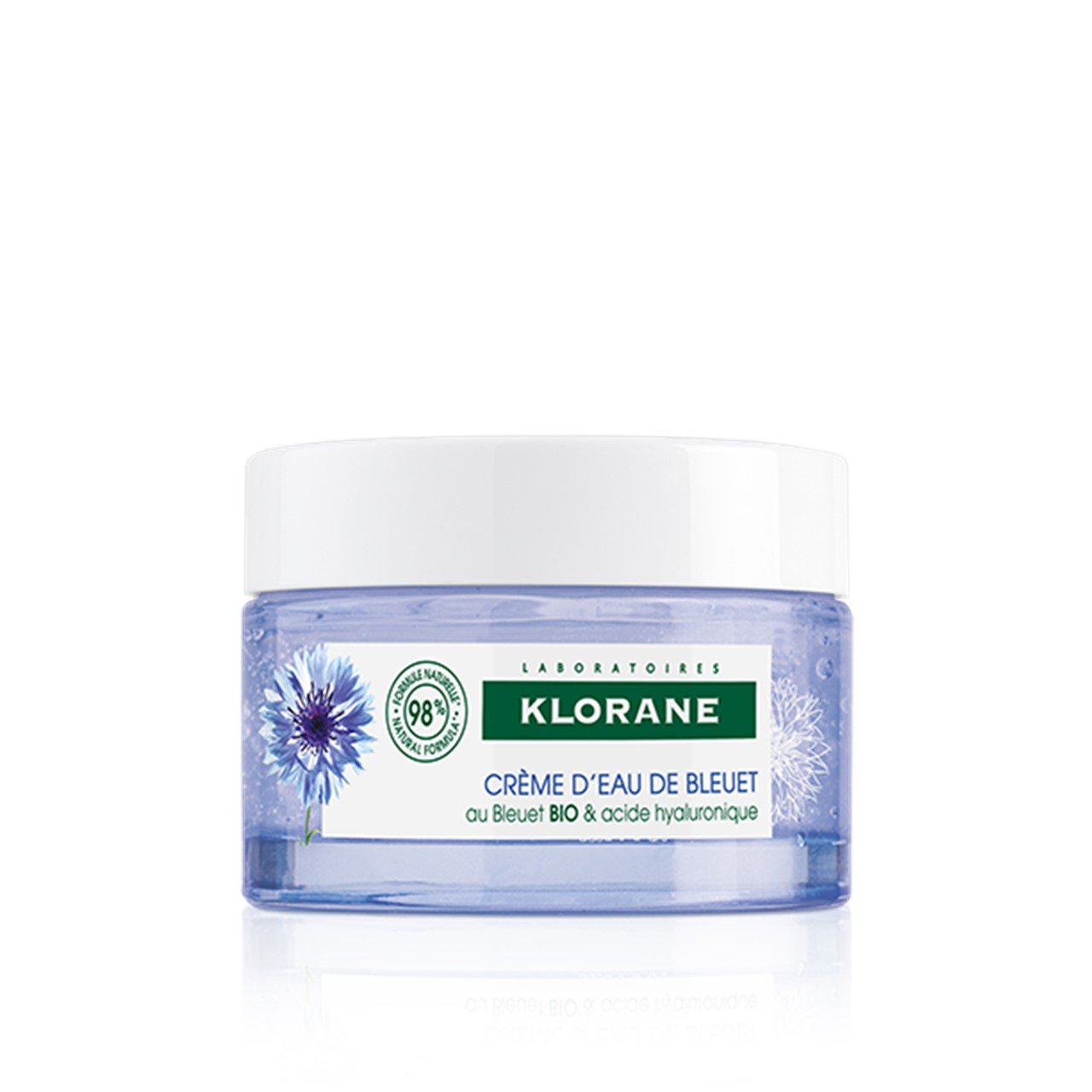 Klorane Cornflower Water Cream with Organic Cornflower 50ml
