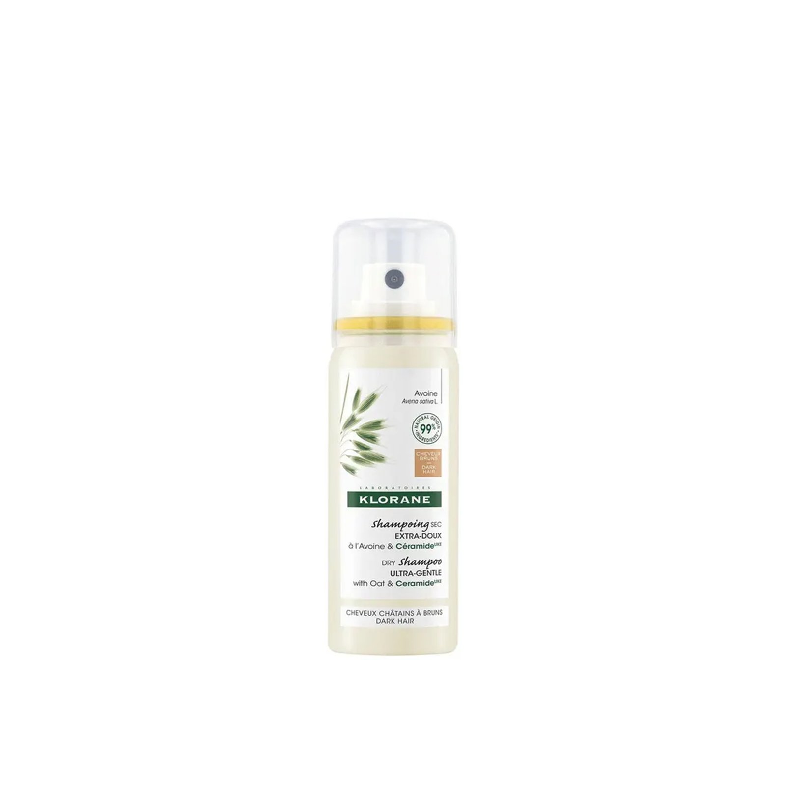 Klorane Dry Shampoo Natural Tinted Oat Extract 50ml (1.69floz)