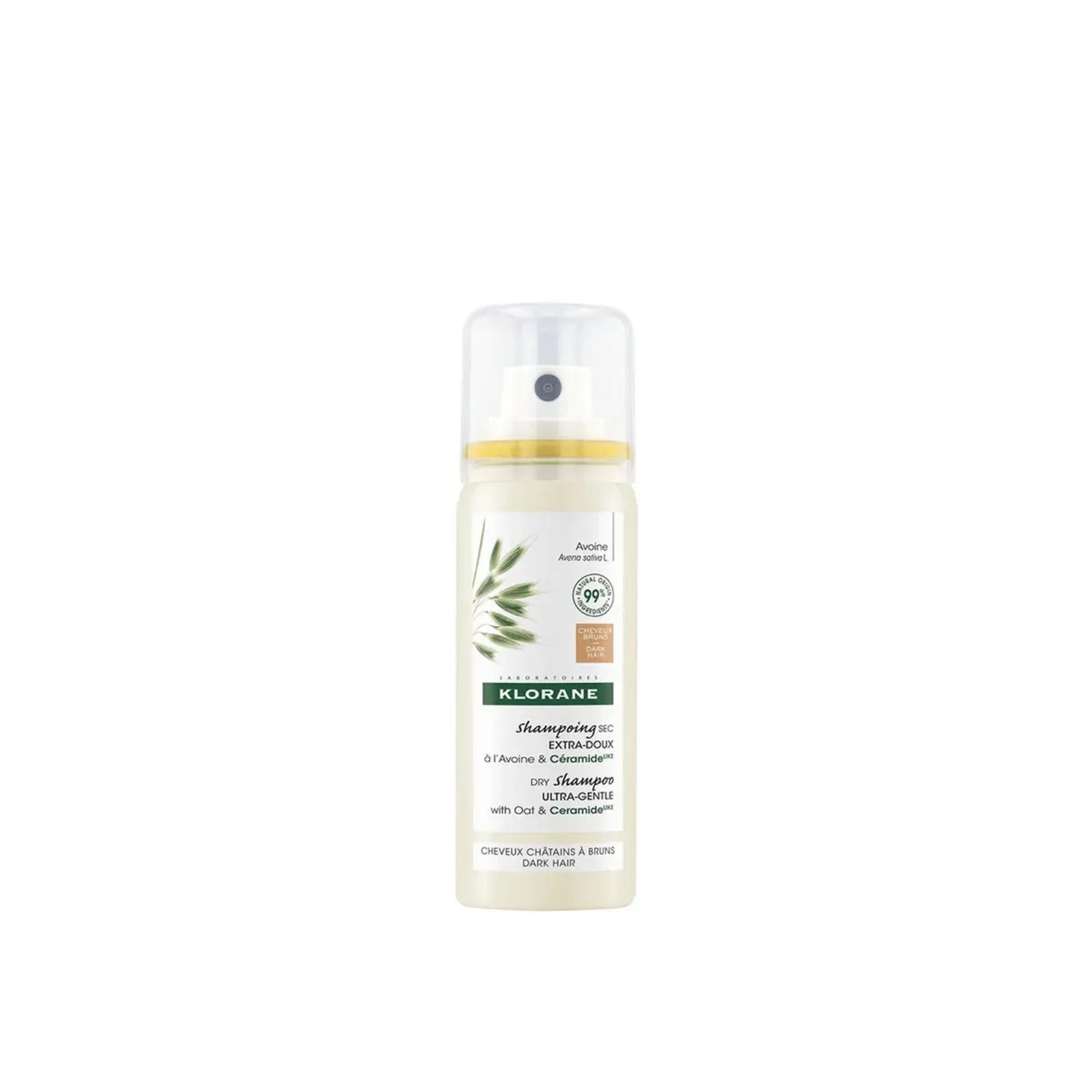 Klorane Ultra-Gentle Dry Shampoo Tinted Oat & Ceramide