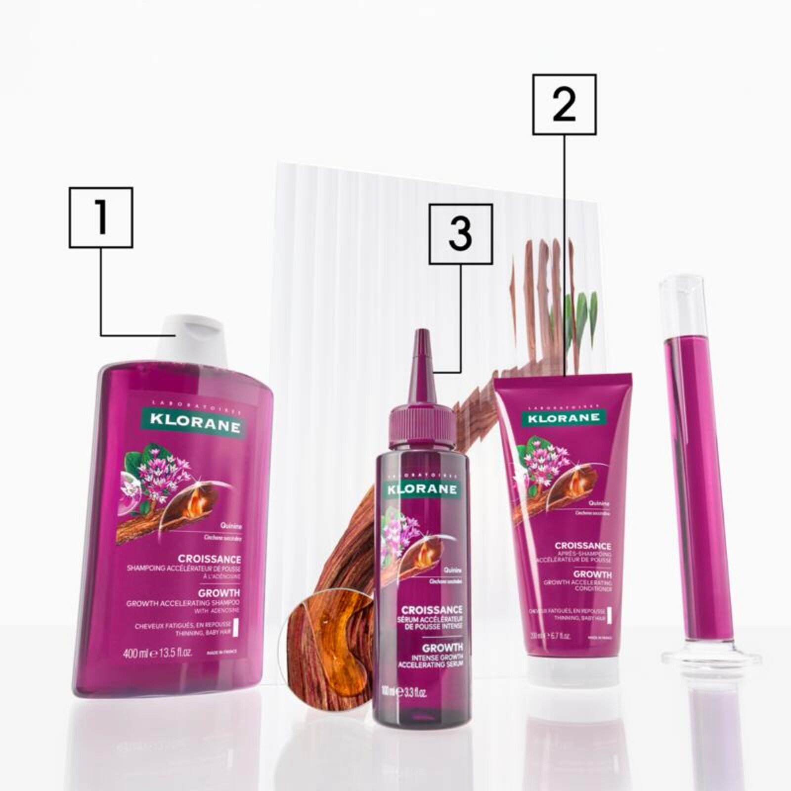 Klorane Growth Accelerating Shampoo 400ml