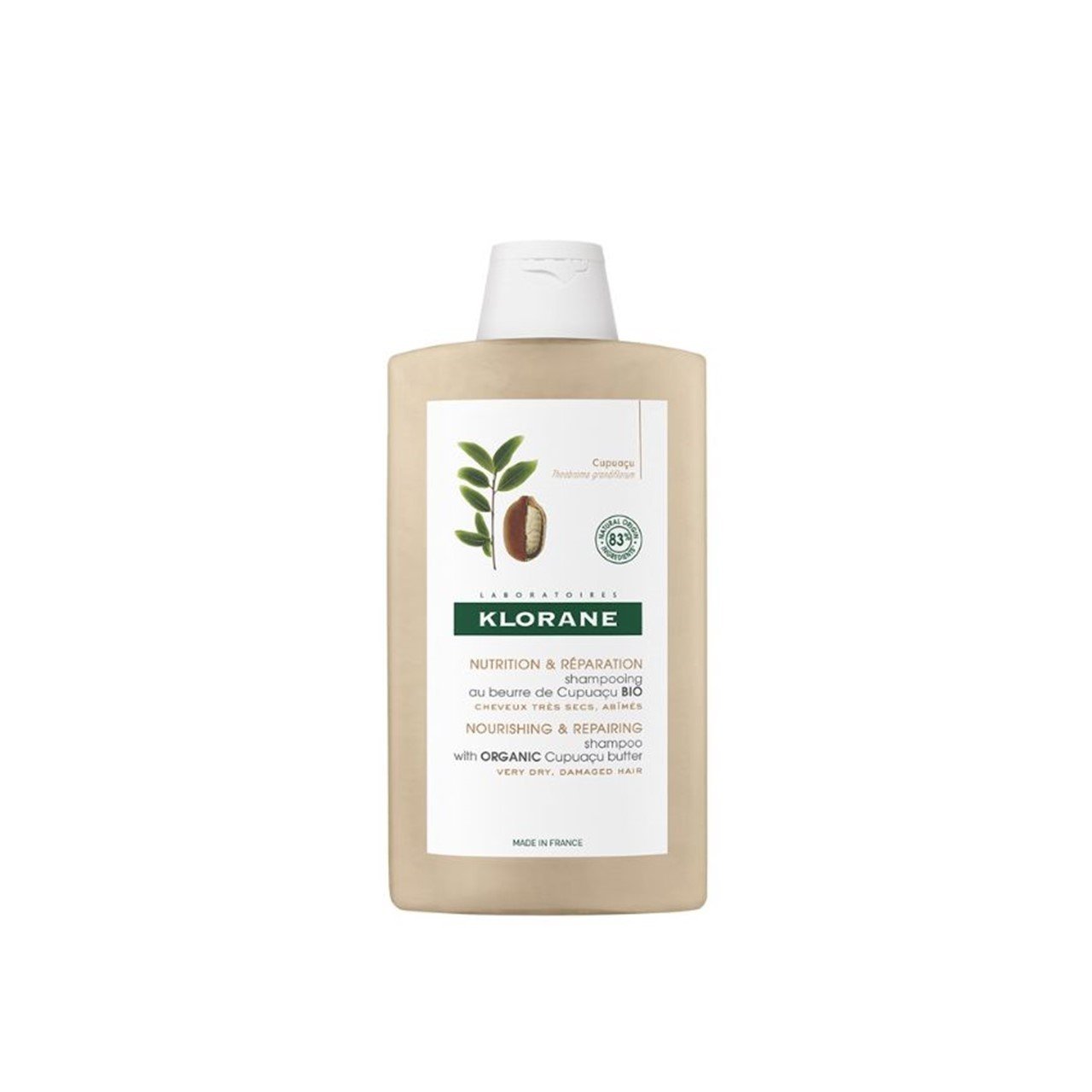 Klorane Nourishing & Repairing Organic Cupuaçu Butter Shampoo 200ml (6.76fl oz)