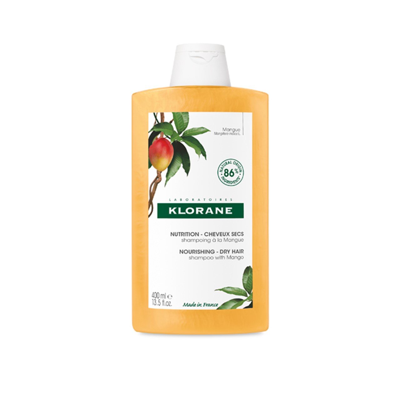 Klorane Nourishing Shampoo with Mango Butter 400ml