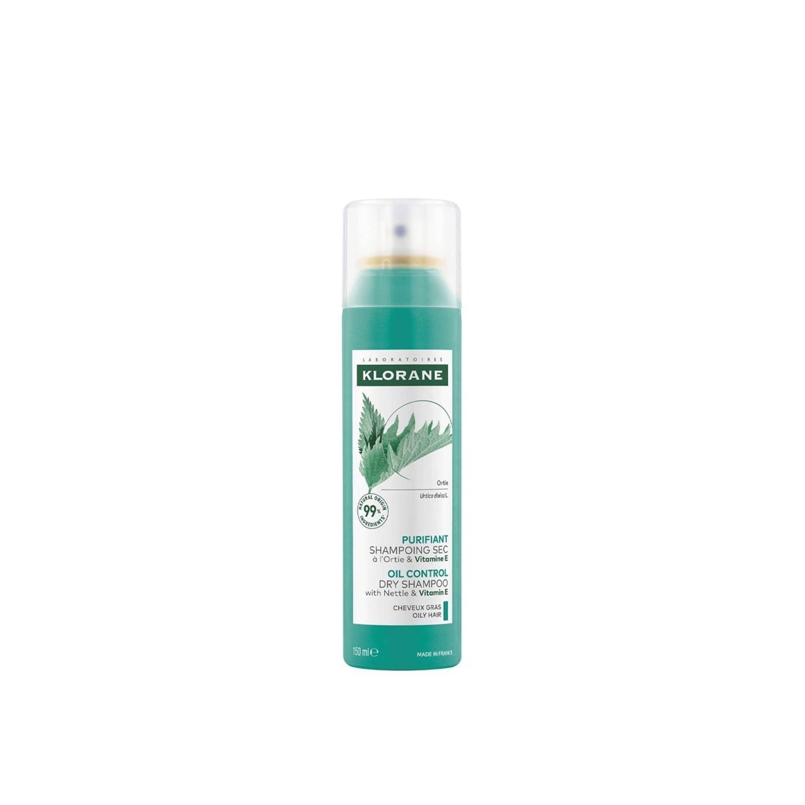 Klorane Aceite Control Champú Seco con Ortiga