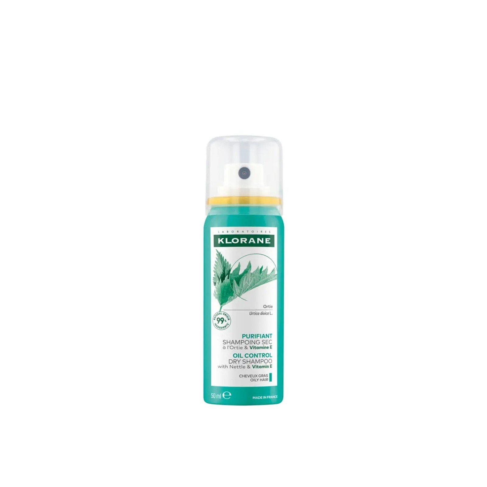 Klorane Aceite Control Champú Seco con Ortiga