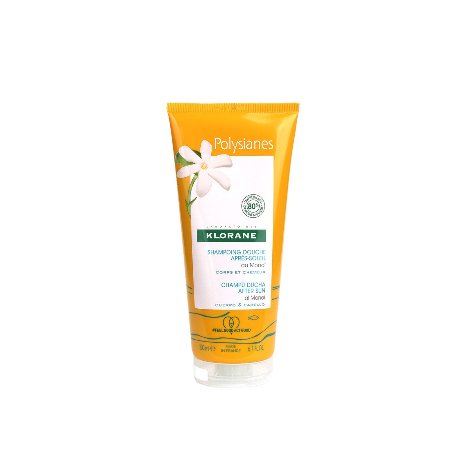 Klorane Polysianes After-Sun Shower Shampoo 200ml