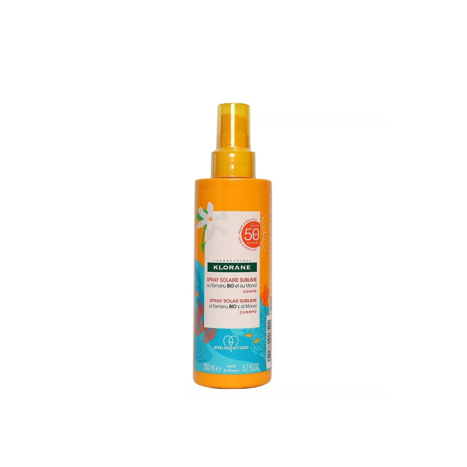 Klorane Polysianes Sublime Sun Spray SPF50+ 200ml