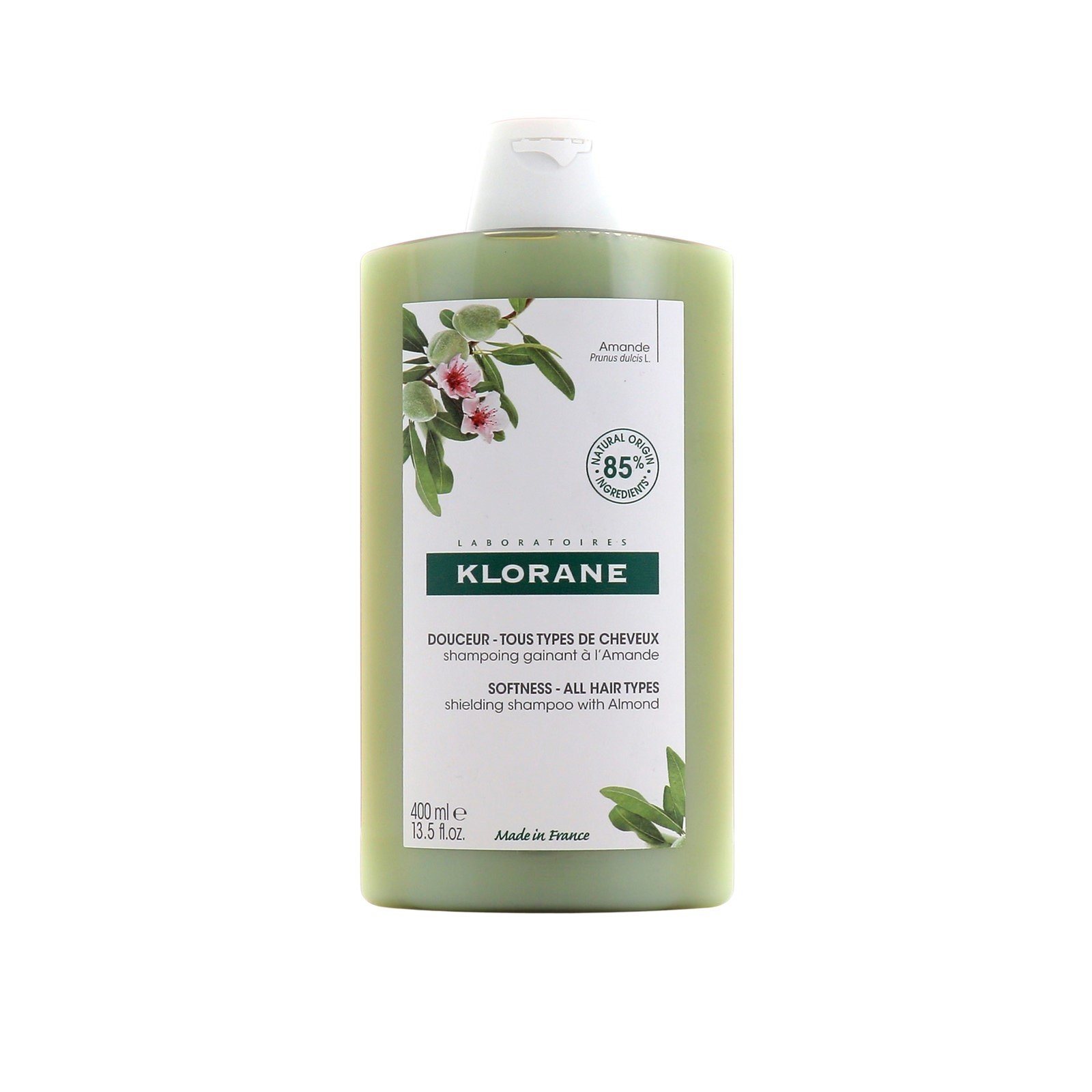 Klorane Softness Shielding Shampoo with Almond 400ml (13.5 fl oz)