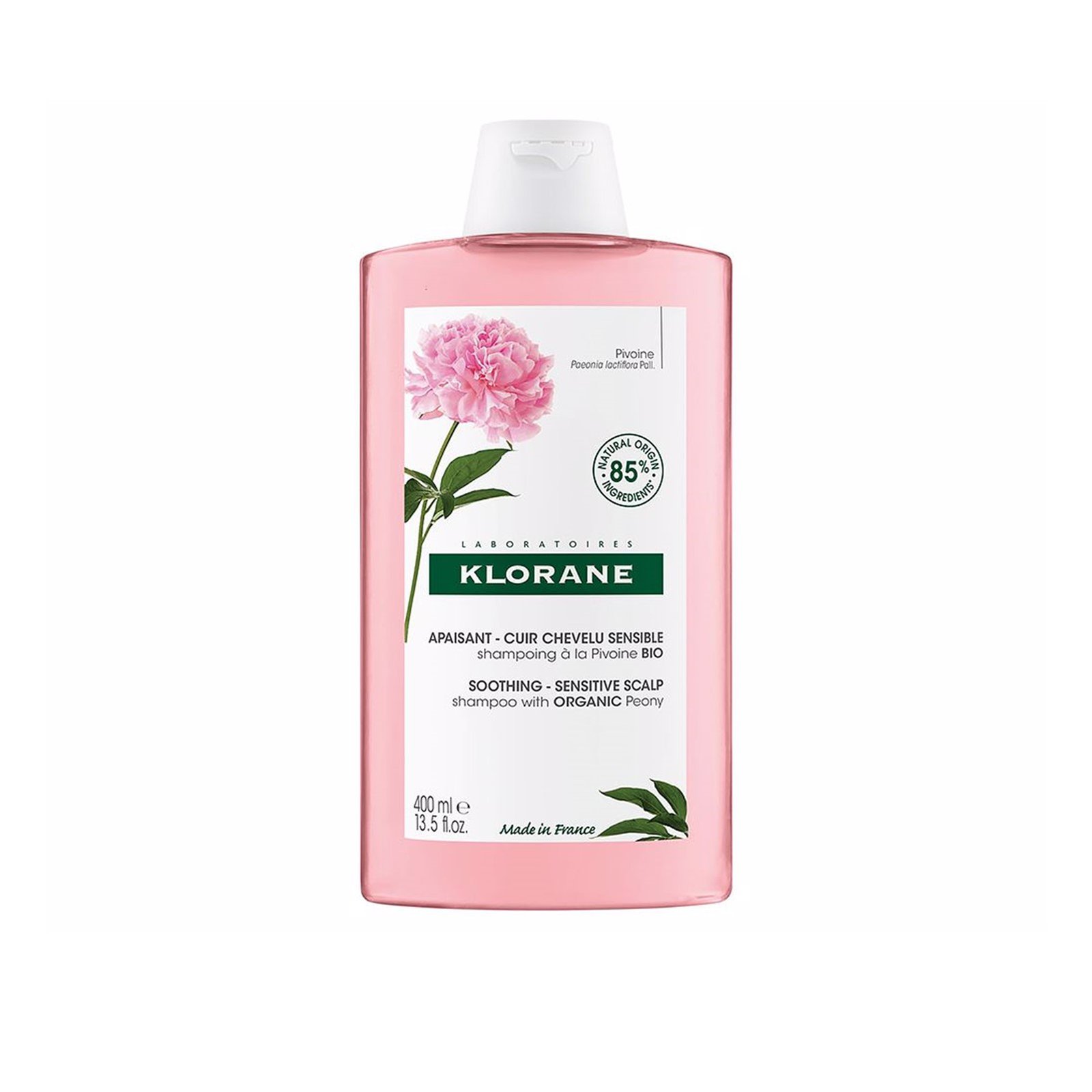 Klorane Soothing & Anti-Irritating Shampoo with Peony 400ml