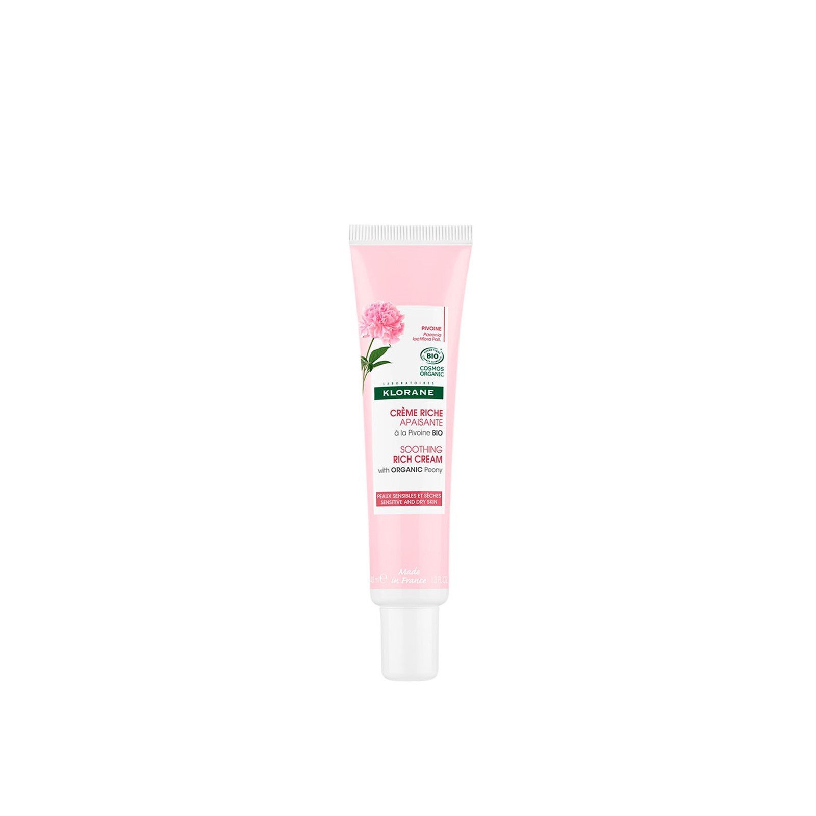 Klorane Soothing Rich Cream with Peony 40ml