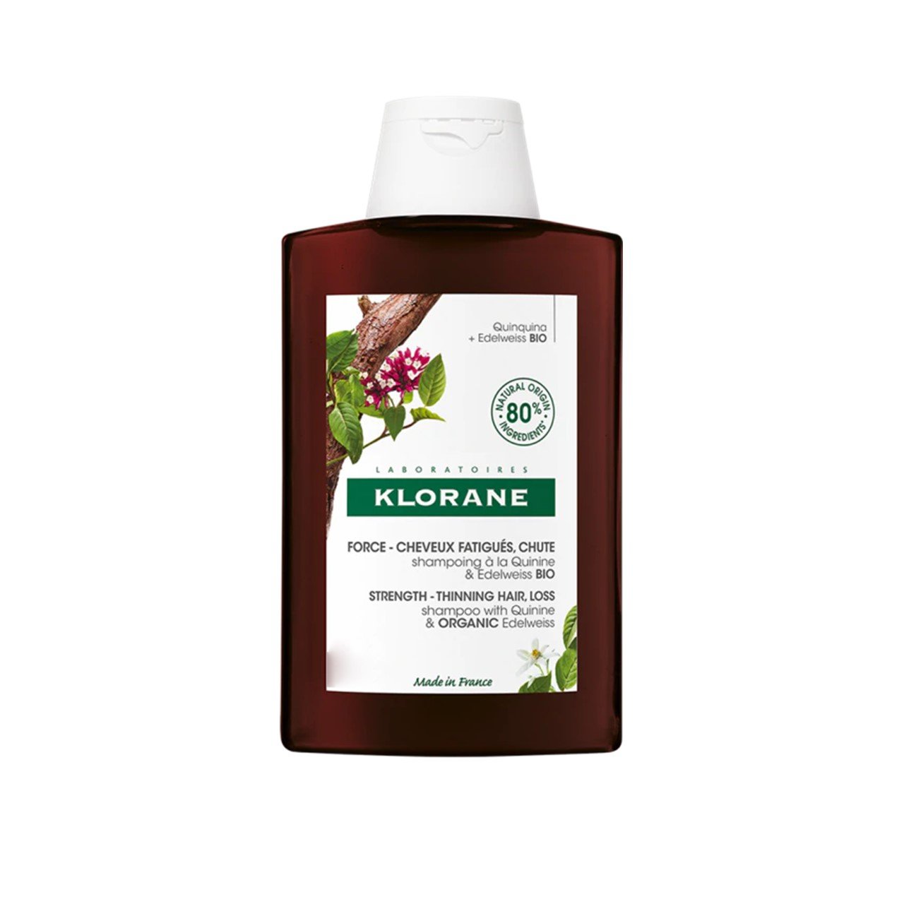 Klorane Strengthening Shampoo for Hair Loss & Thinning 400ml (13.53fl oz)