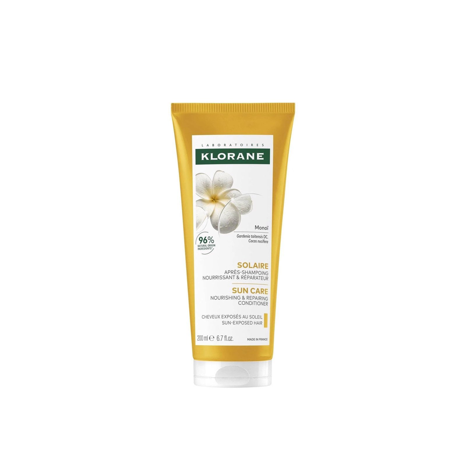 Klorane Sun Care Nourishing & Repairing Conditioner with Tamanu & Monoi 200ml
