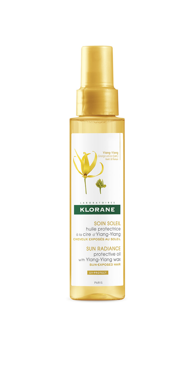 Klorane Sun Radiance Protective Oil with Ylang-Ylang 100ml