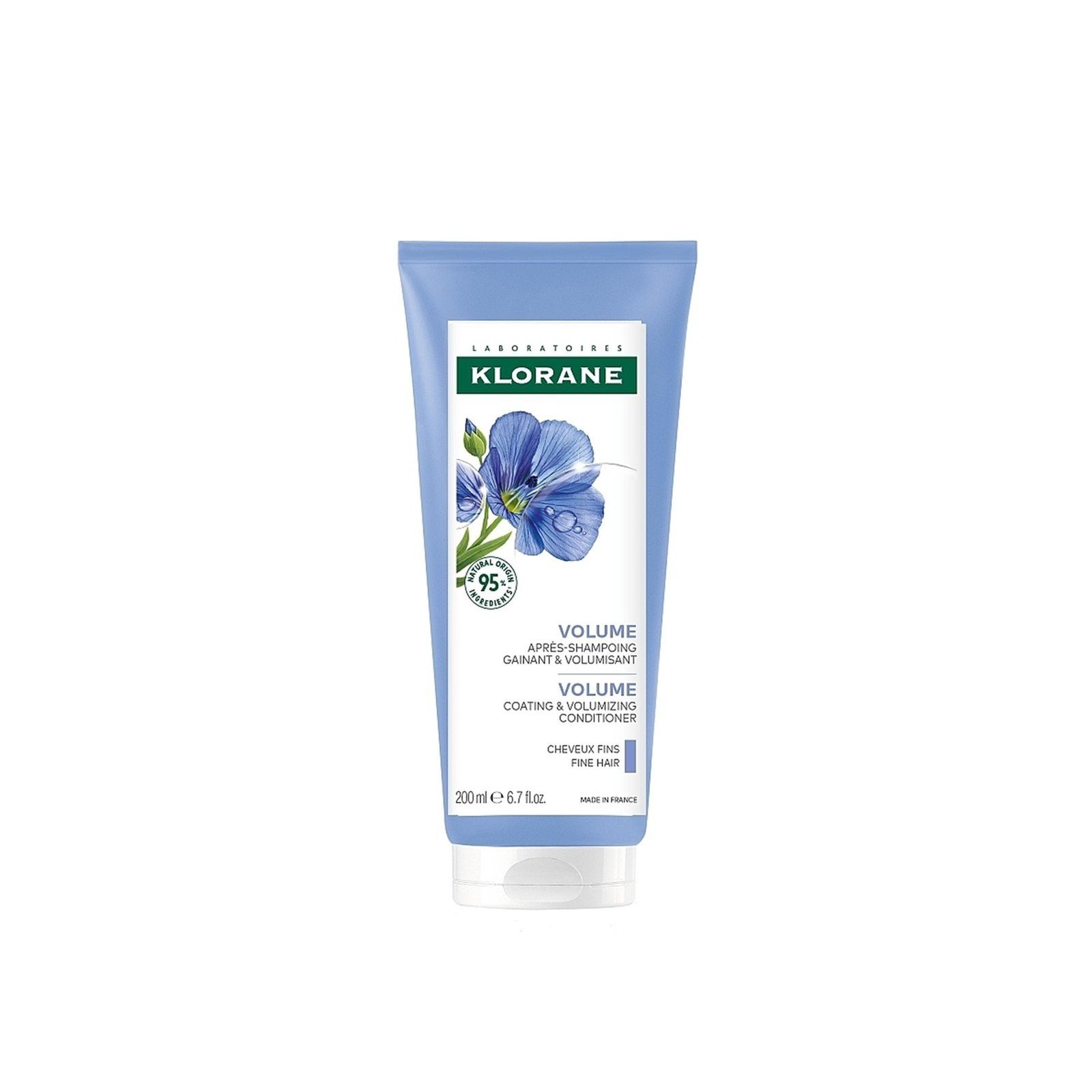 Klorane Volume Conditioner with Flax Fiber 200ml (6.76floz)