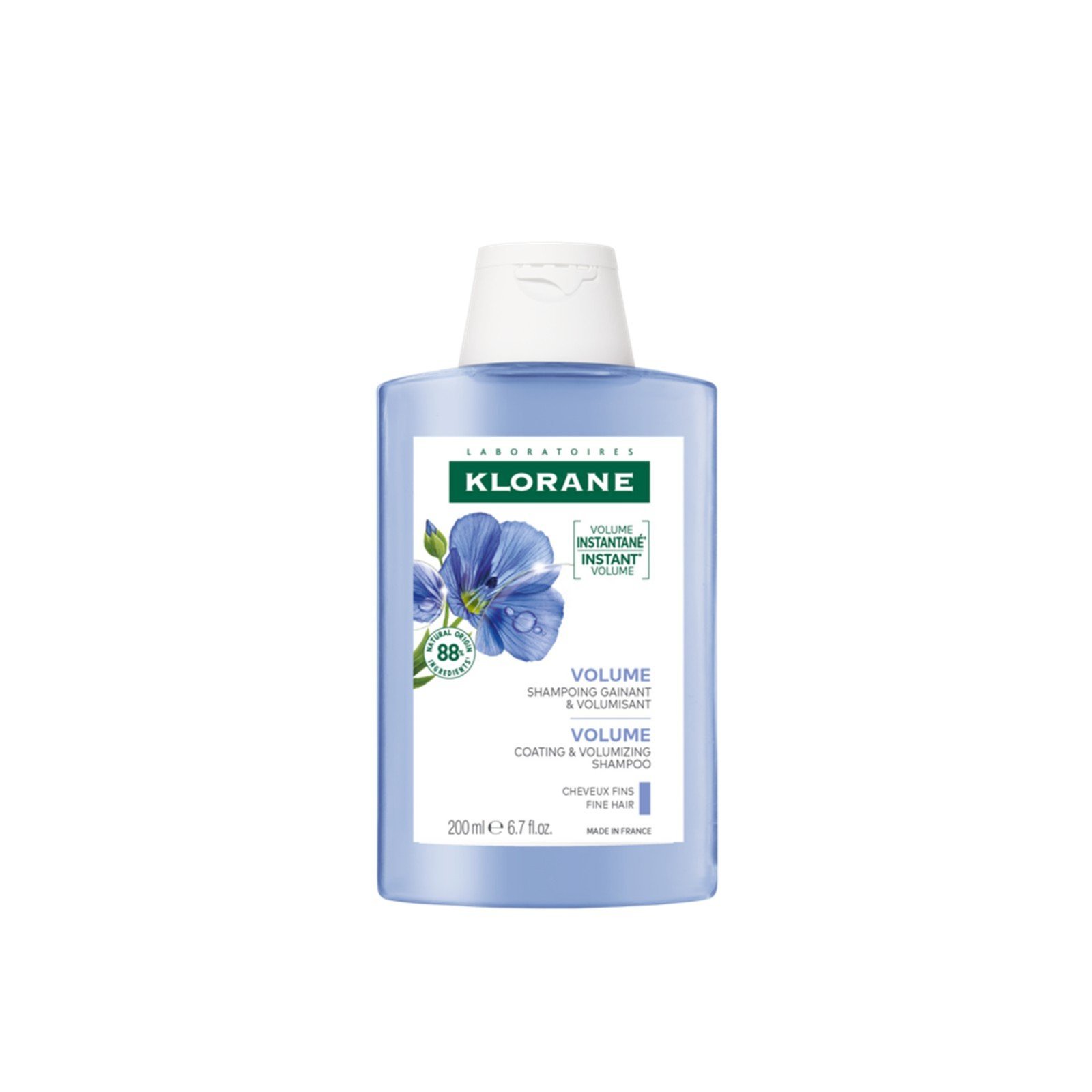 Klorane Volume Shampoo with Flax Fiber