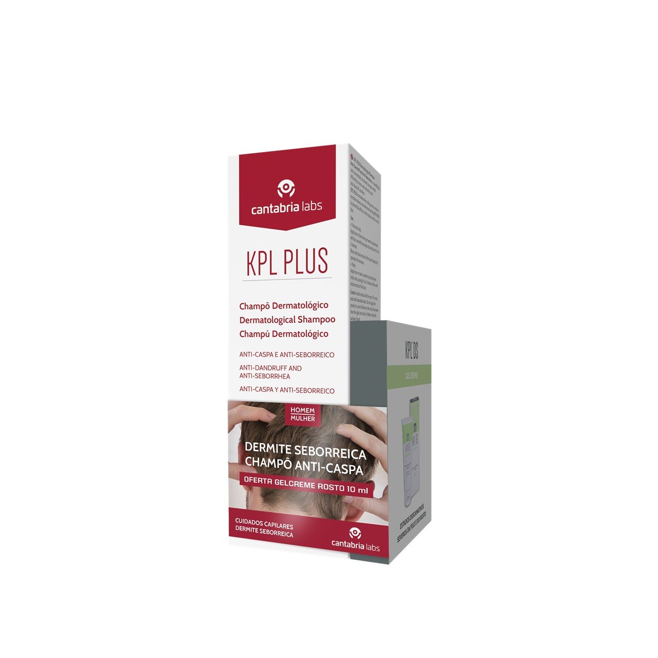 KPL Plus Dermatological Shampoo 200ml + KPL DS Gel Cream (6.76fl oz)