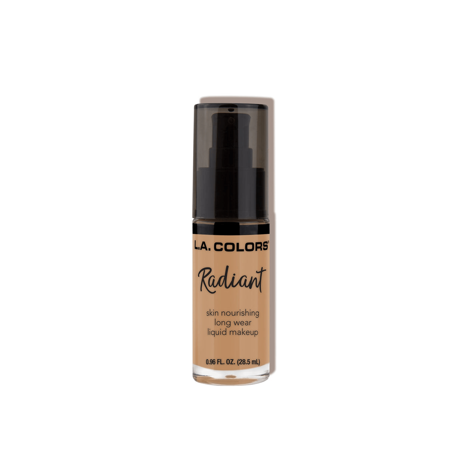 L.A. Colors Radiant Liquid Makeup Foundation CLM393 Light Toffee 28.5ml (0.96 fl oz)