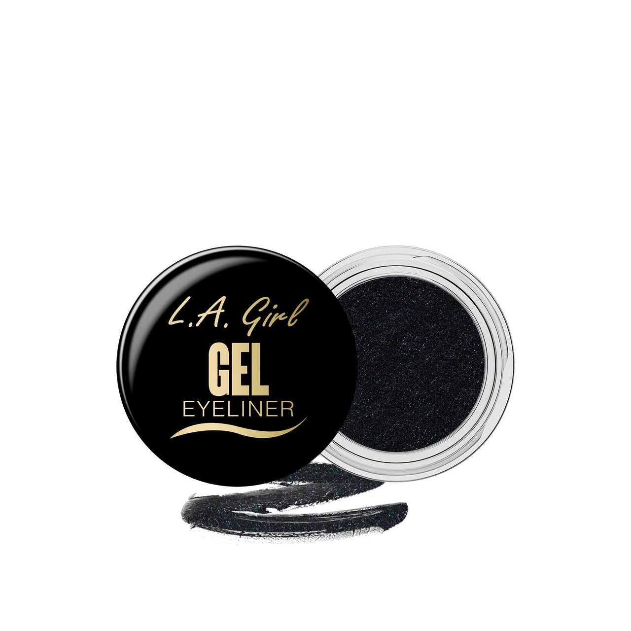 L.A. Girl Gel Eyeliner Black Cosmic Shimmer 3g (0.11oz)