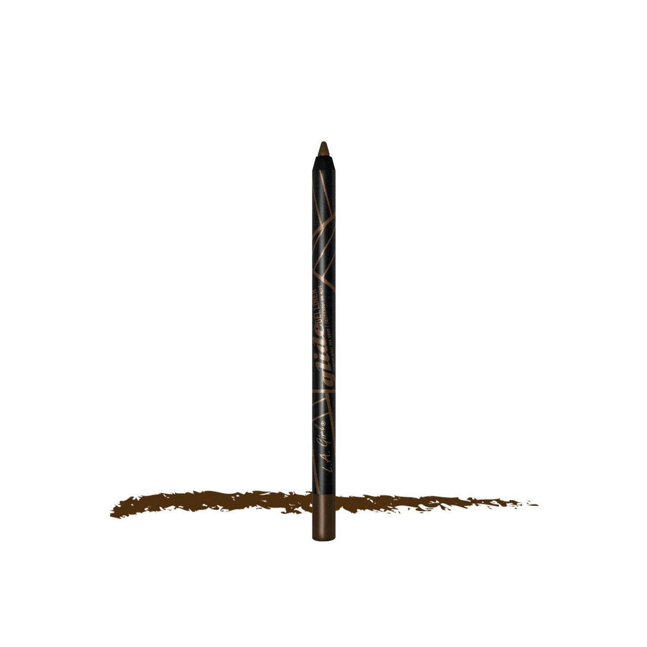 L.A. Girl Glide Gel Eyeliner Pencil Deep Bronze 1.2g