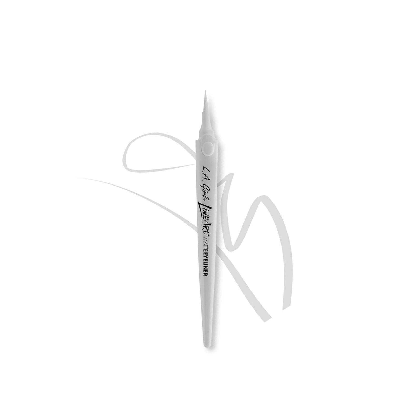 L.A. Girl Line Art Matte Eyeliner Pen Pure White 0.4ml (0.014 fl oz)