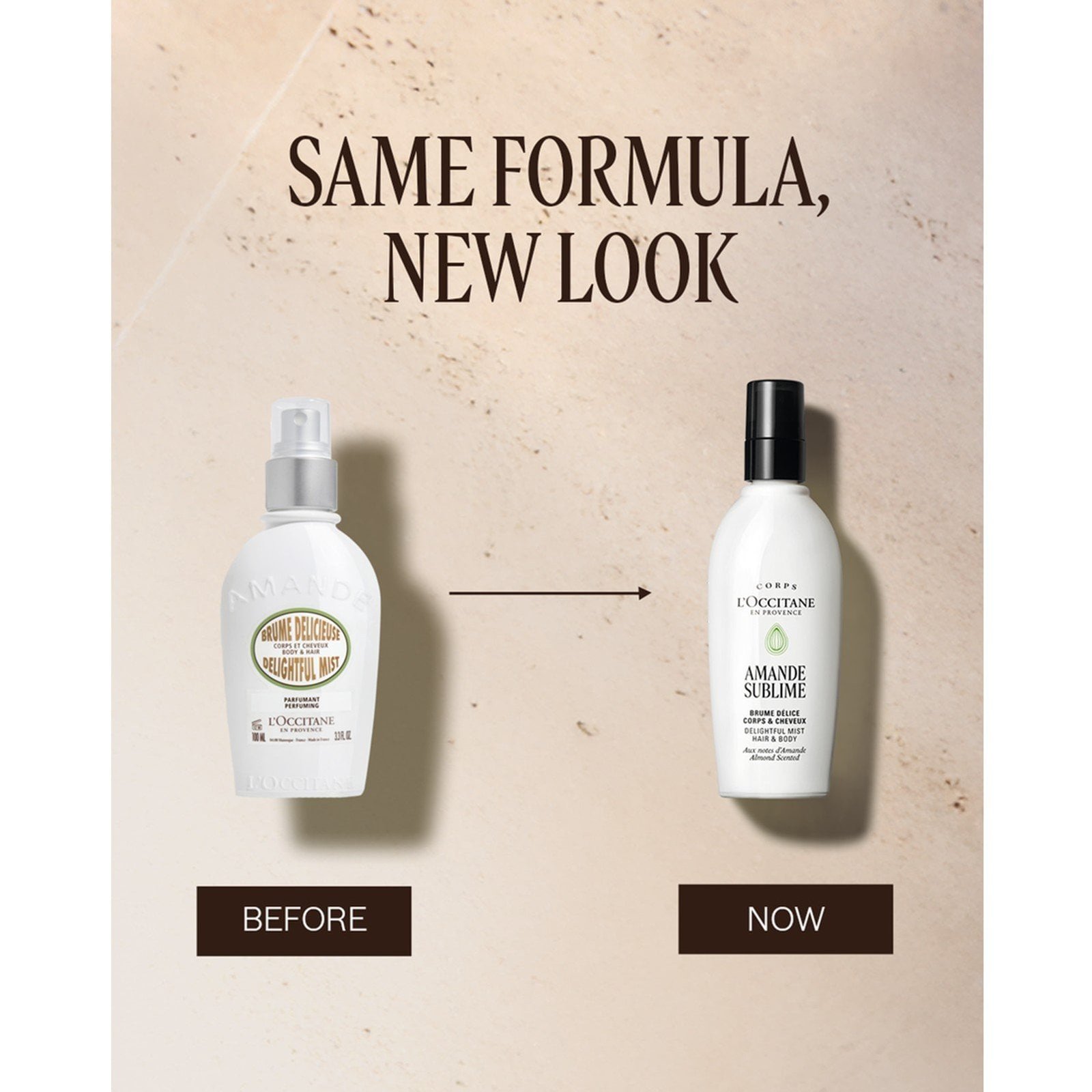 L'Occitane Almond Hair & Body Mist 100ml