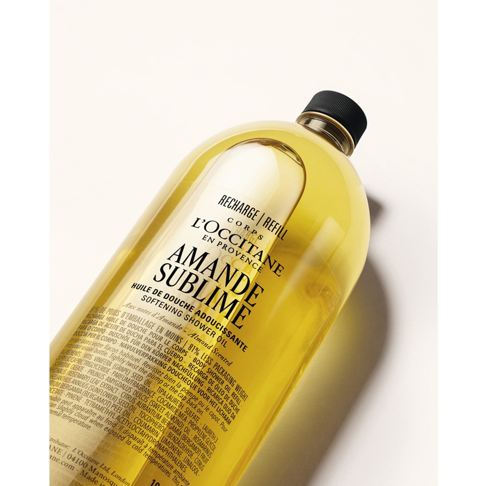 L'Occitane Almond Softening Shower Oil Refill 500ml