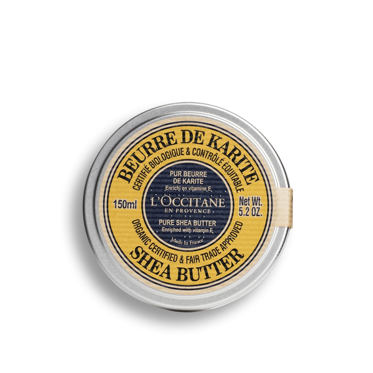 L'Occitane Organic Certified Pure Shea Butter 150ml (5.2 oz)