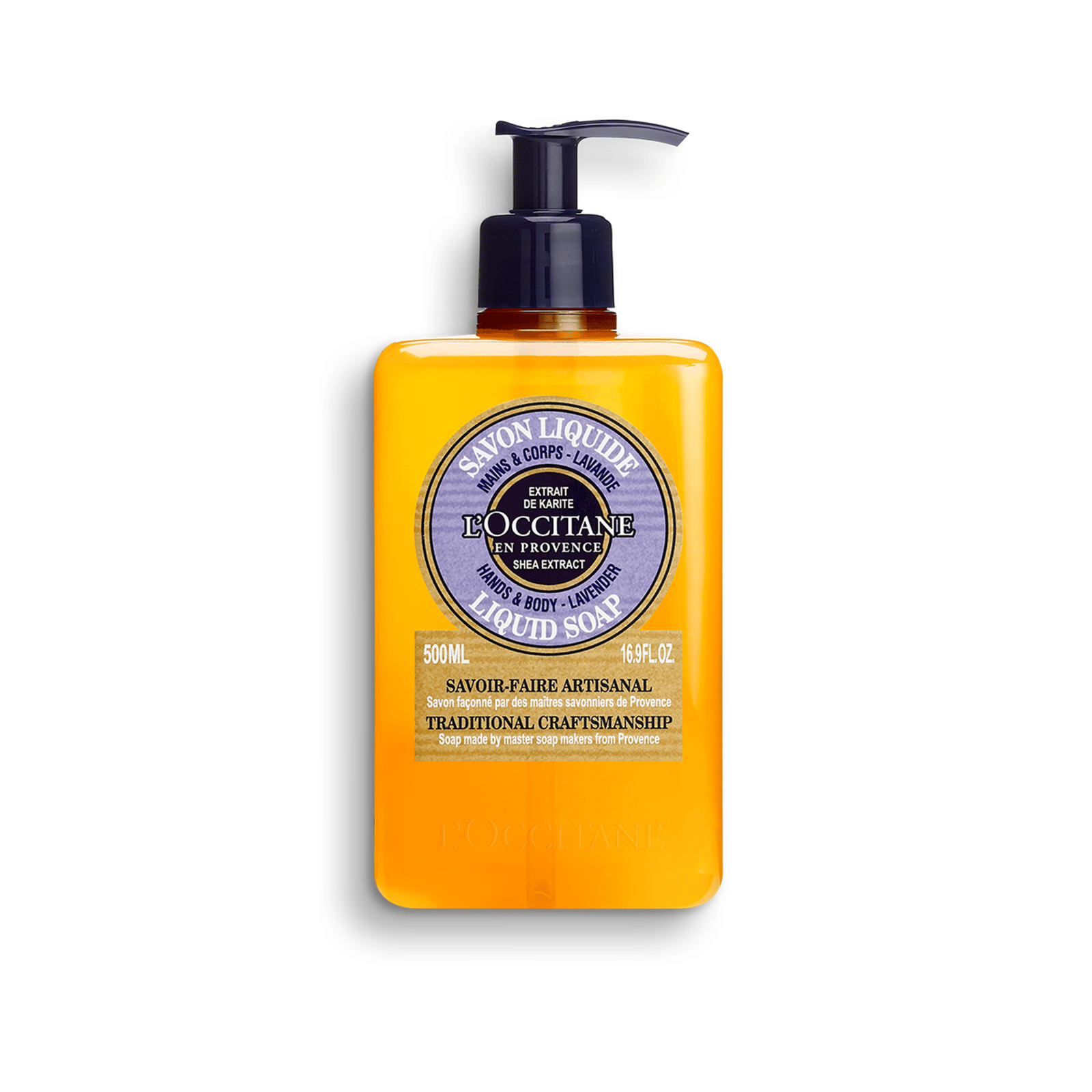 L'Occitane Shea Lavender Hands & Body Liquid Soap 500ml (16.9 fl oz)